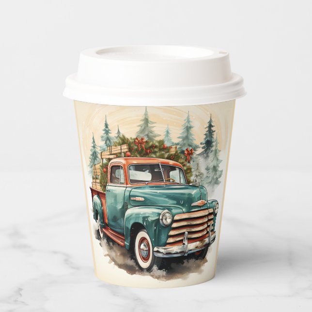  Christmas paper cups (Front)