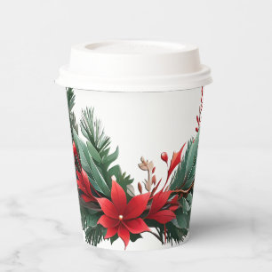 Christmas paper cups