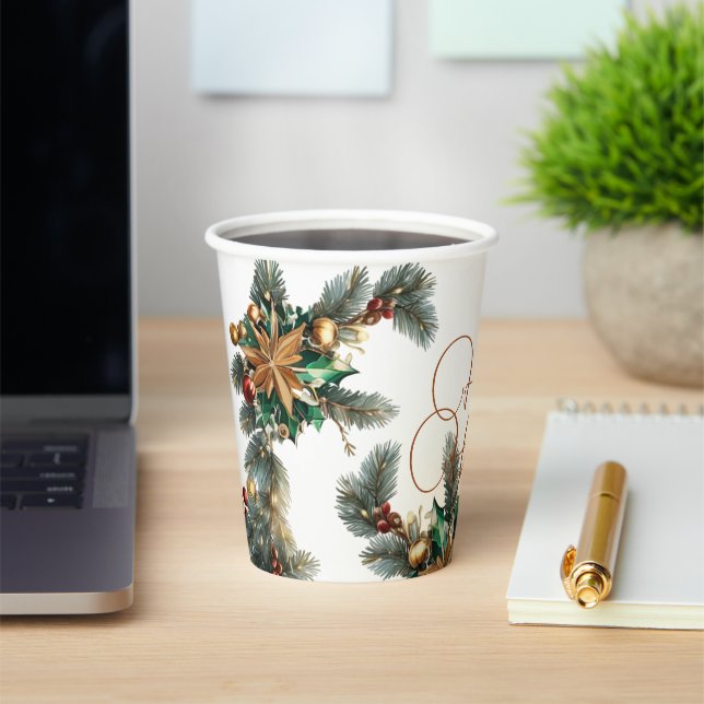 Christmas  paper cups (Insitu)