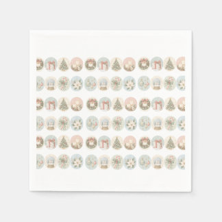 Christmas paper napkin