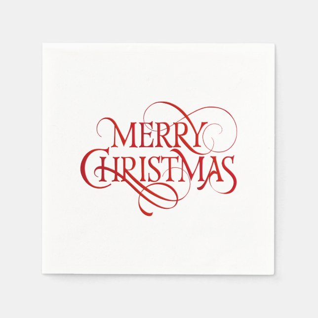 Christmas Paper Napkins (Front)