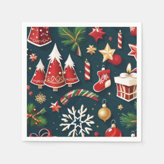 Christmas paper napkins
