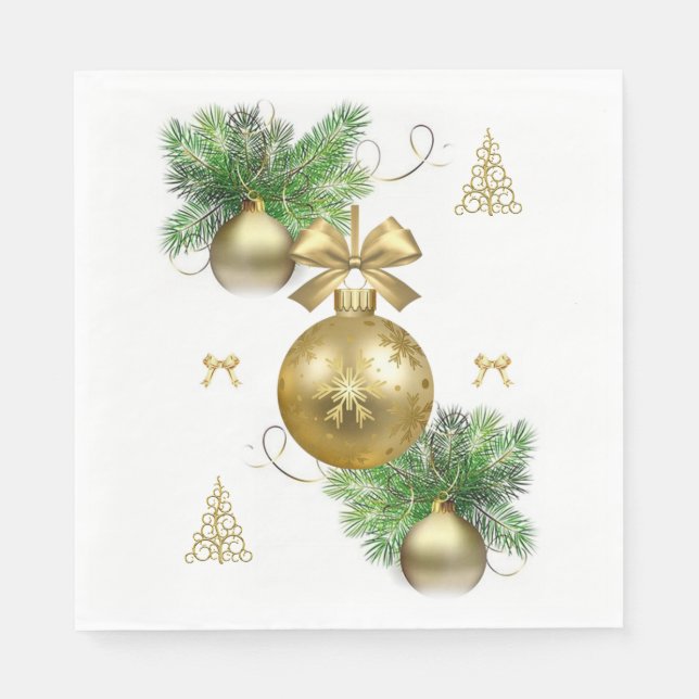 Christmas Paper Napkins (Front)