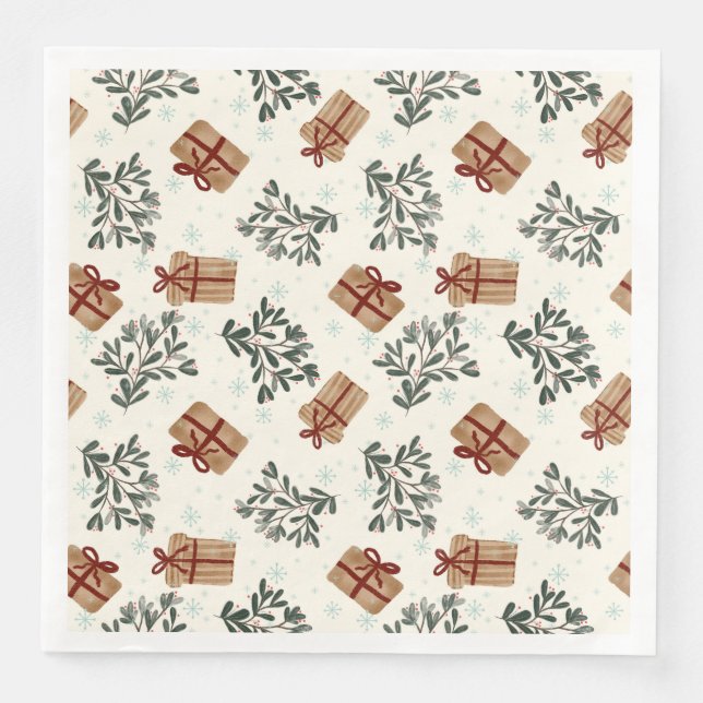 Christmas paper napkins (Front)