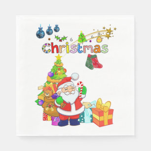 Christmas Paper Napkins