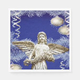 Christmas Paper Napkins, Christmas Angel Napkin