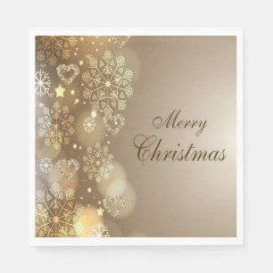 Christmas Paper Napkins, Merry Christmas Napkin