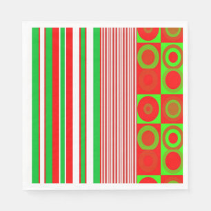 Christmas Paper Napkins, Merry Christmas Napkin