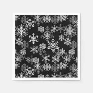 Christmas Paper Napkins-Snowflakes Napkin