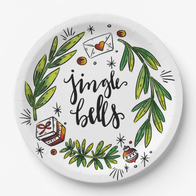 Christmas Paper Plate (Front)