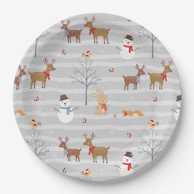 Christmas Paper Plate (Front)
