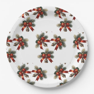Christmas paper plate
