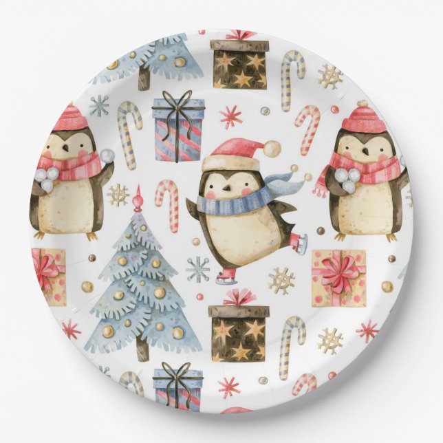 Christmas Paper Plate (Front)