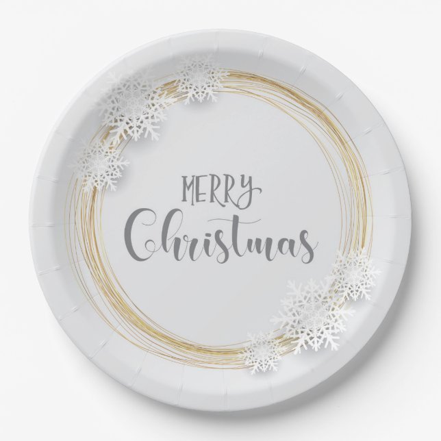 Christmas Paper Plate (Front)