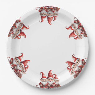 Christmas  paper plate