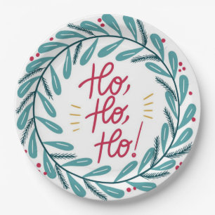 Christmas Paper Plate