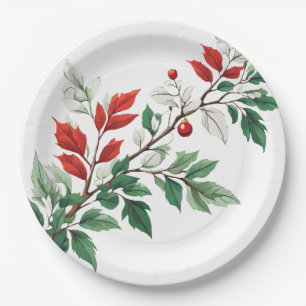 Christmas  paper plate