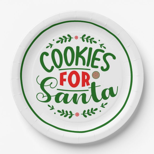 Christmas Paper Plate (Front)