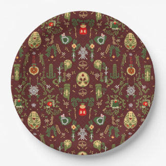 Christmas Paper Plate