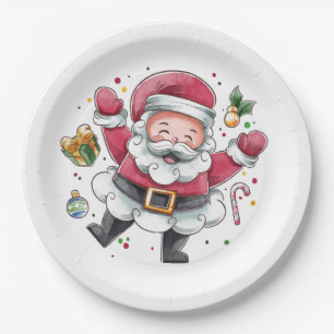 Christmas Paper Plate