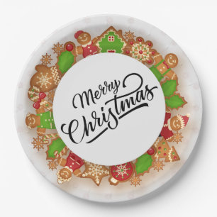 Christmas Paper Plate
