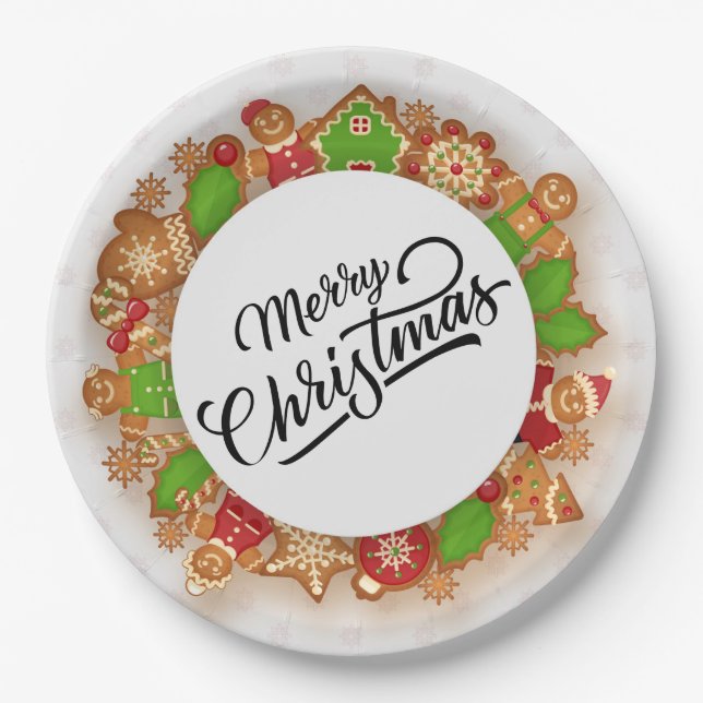 Christmas Paper Plate (Front)