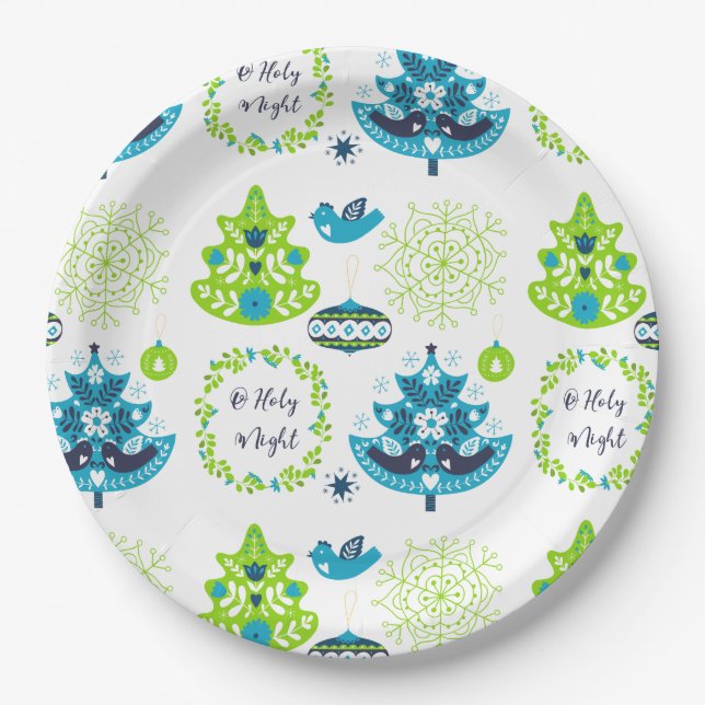 Christmas Paper Plate (Front)