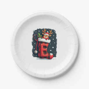 Christmas  paper plate
