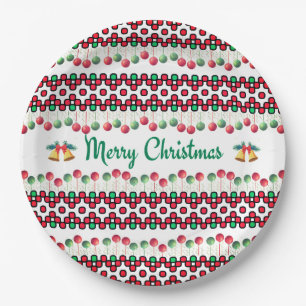 Christmas Paper Plate