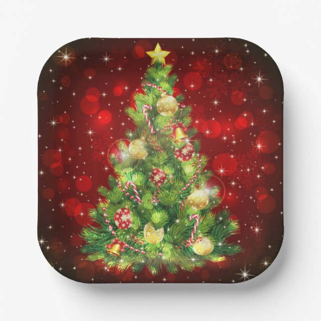 Christmas Paper Plates (Front)