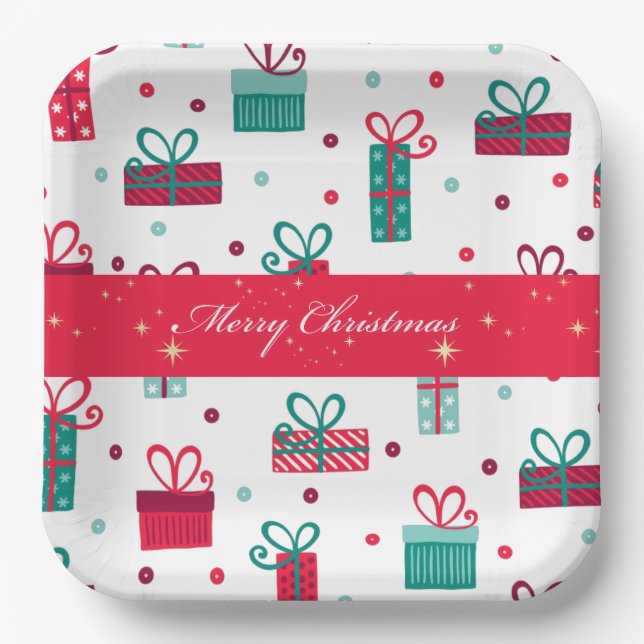 Christmas Paper Plates (Front)
