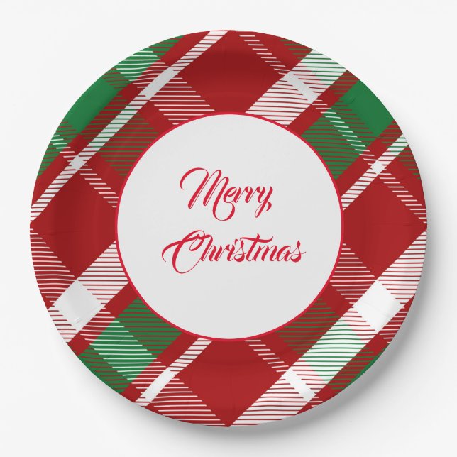 Christmas Paper Plates (Front)