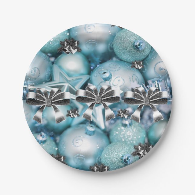 Christmas Paper Plates, Paper Plate (Front)