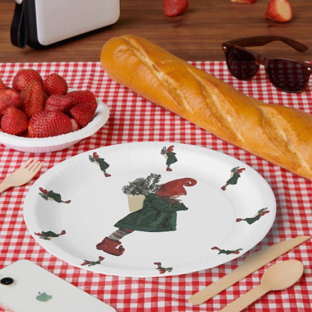 Christmas Paper Plates – Ring in the Joy  (Picnic)