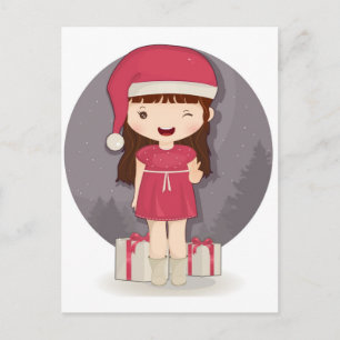 Christmas Papeterie Holiday Postcard