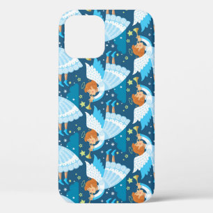 Christmas Paraphernalia Postcard Illustration iPhone 12 Case