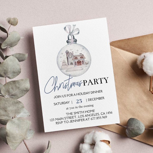 Christmas Party Ball Invitation (Creator Uploaded)