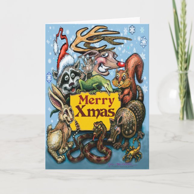 Christmas Party Card (Front)