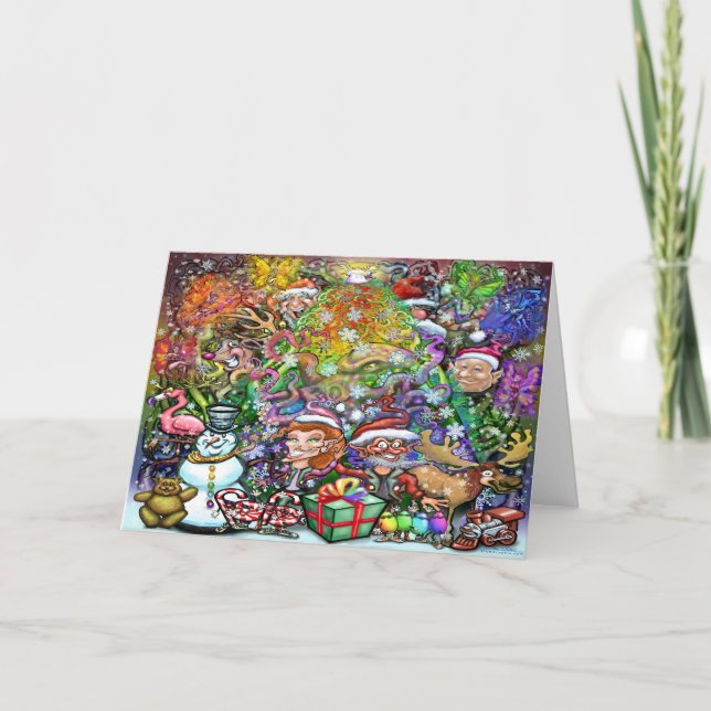 Christmas Party Card (Front)