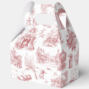 Christmas Party Chinoiserie Favour Box