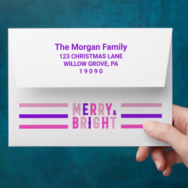 Christmas Party Christmas Baby "My 1st Christmas" Envelope (Hand)