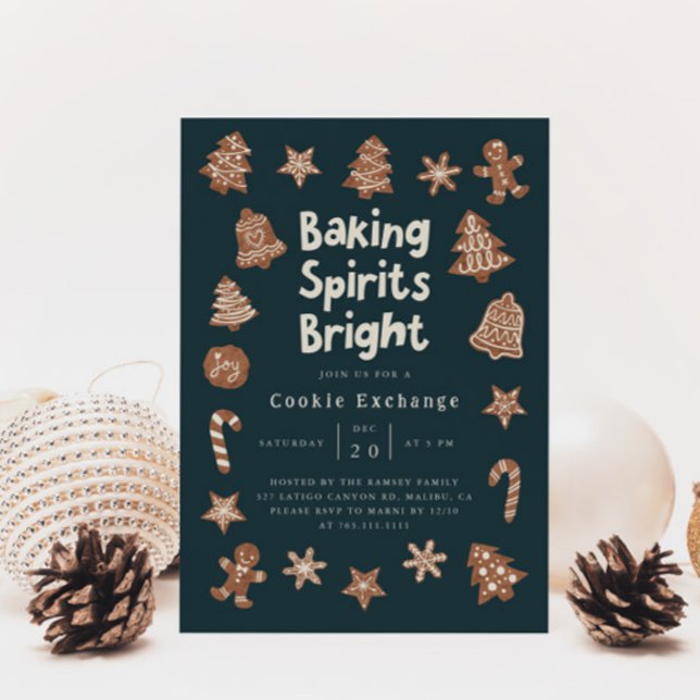Christmas Party Cookie Exchange Invitation (Creator Uploaded)