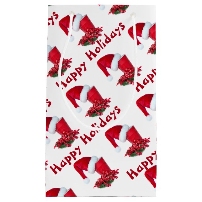 Christmas Party Cup Small Gift Bag (Front)