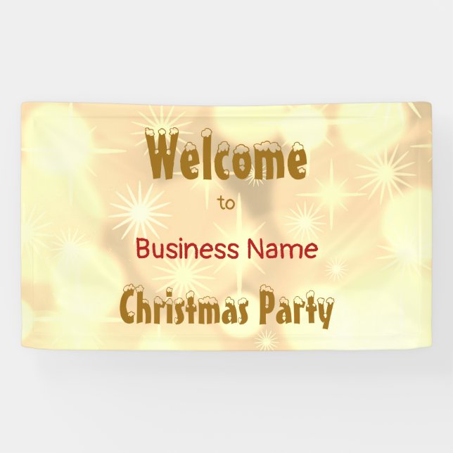 Christmas Party design Banner (Horizontal)