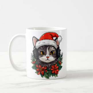 Christmas Party Dj Edm Winter Festival Rave Coffee Mug