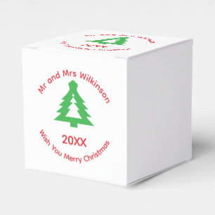 Christmas Party Favour Boxes 