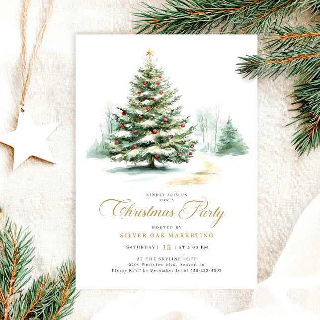 Christmas Party Festive Corporate Invitation (Creator Uploaded)