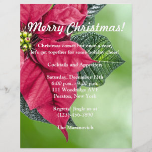 Christmas Party Flyer Invitation