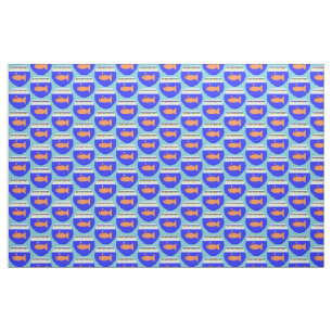 Christmas Party Goldfish Craft Fabric