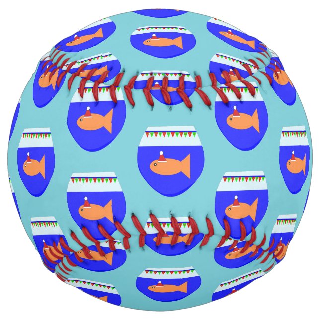Christmas Party Goldfish Softball (Front)
